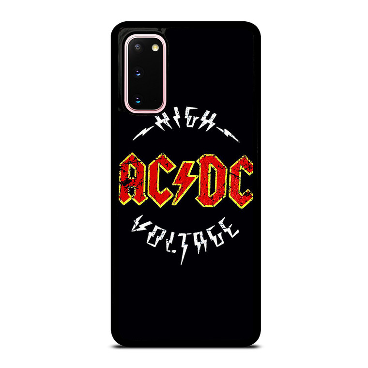 ACDC AC DC BAND HIGH VOLTAGE Samsung Galaxy S20 Case Cover