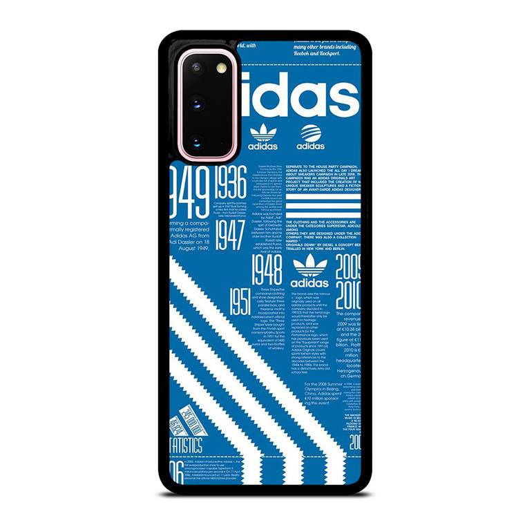 ADIDAS SHOES LOGO BLUE Samsung Galaxy S20 Case Cover