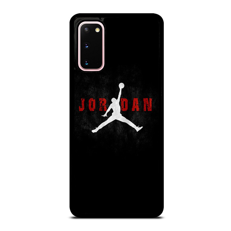 AIR JORDAN NIKE RED BLACK Samsung Galaxy S20 Case Cover