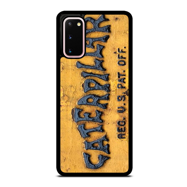 CATERPILLAR TRACTOR LOGO RUSTY EMBLEM Samsung Galaxy S20 Case Cover
