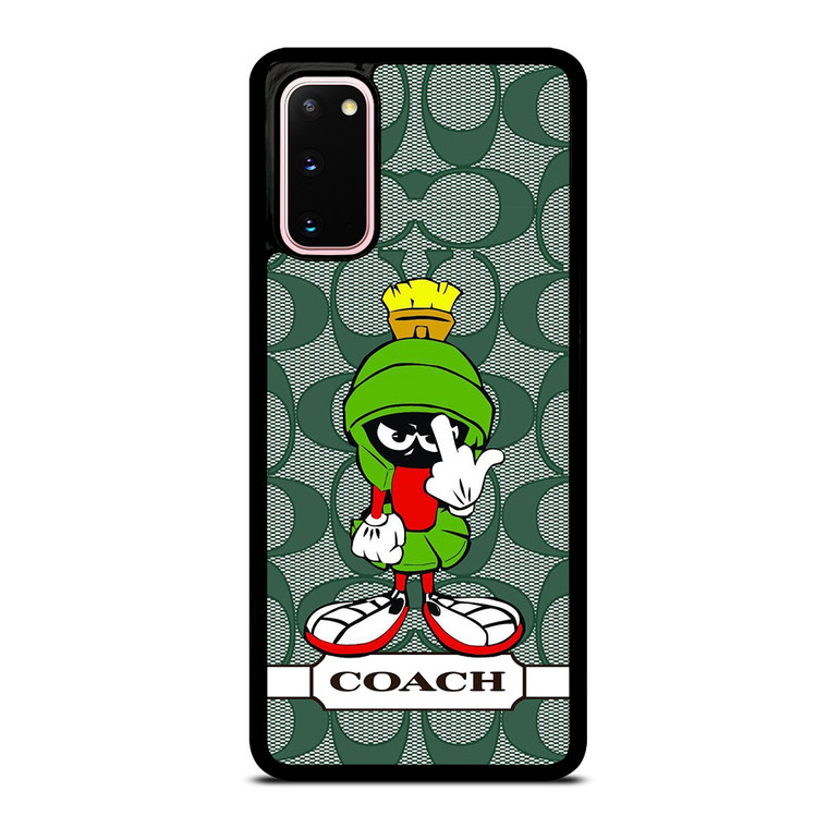 COACH NEW YORK LOGO MARVIN THE MARTIAN Samsung Galaxy S20 Case Cover
