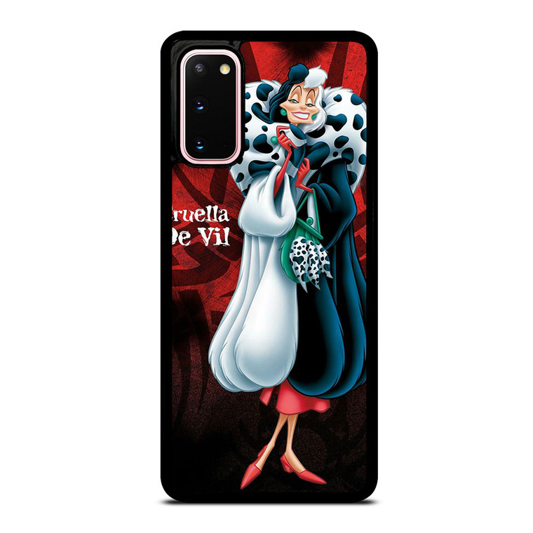 CRUELLA DE VIL DISNEY VILLAIN Samsung Galaxy S20 Case Cover