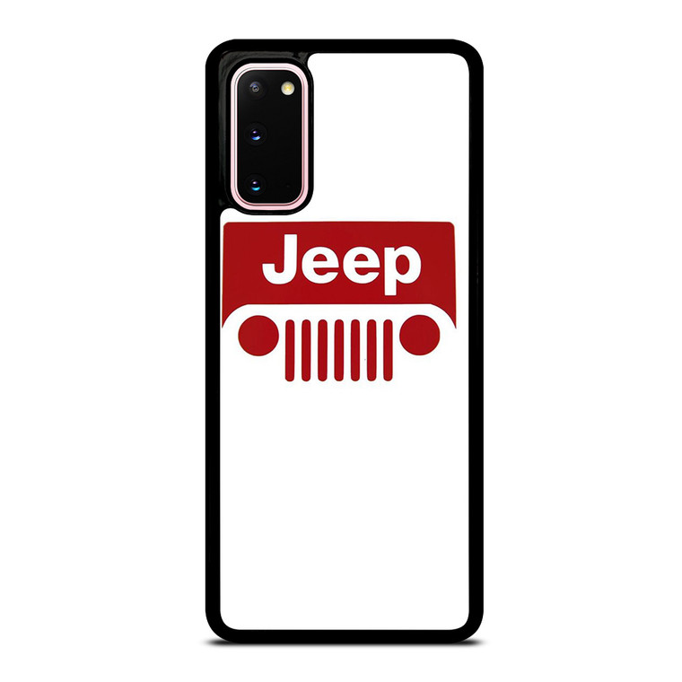 JEEP CAR LOGO RED Samsung Galaxy S20 Case Cover