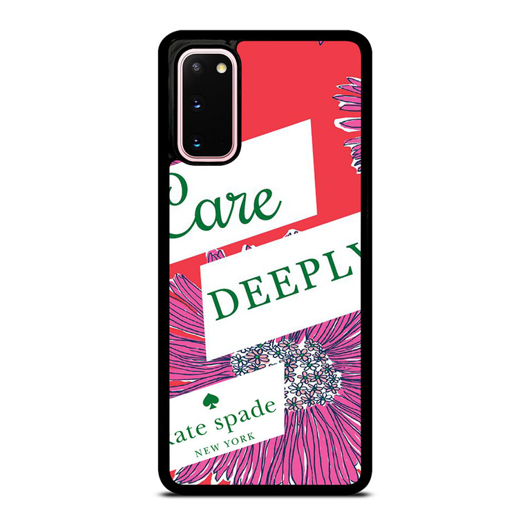 KATE SPADE NEW YORK CARE DEEPLY Samsung Galaxy S20 Case Cover