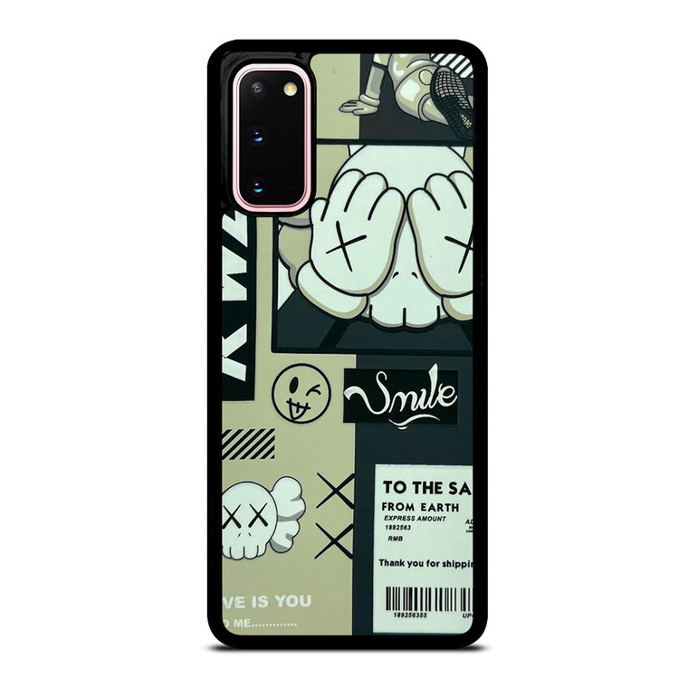 KAWS SMILE Samsung Galaxy S20 Case Cover