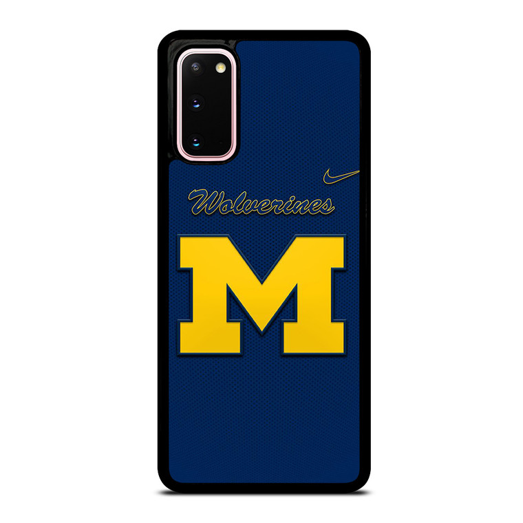 MICHIGAN WOLVERINES LOGO NIKE UNIVERSITY FOOTBALL Samsung Galaxy S20 Case Cover MICHIGAN WOLVERINES LOGO NIKE UNIVERSITY FOOTBALL Samsung Galaxy S20 Case Cover