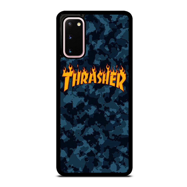 THRASHER SKATEBOARD CAMO BLUE Samsung Galaxy S20 Case Cover THRASHER SKATEBOARD CAMO BLUE Samsung Galaxy S20 Case Cover