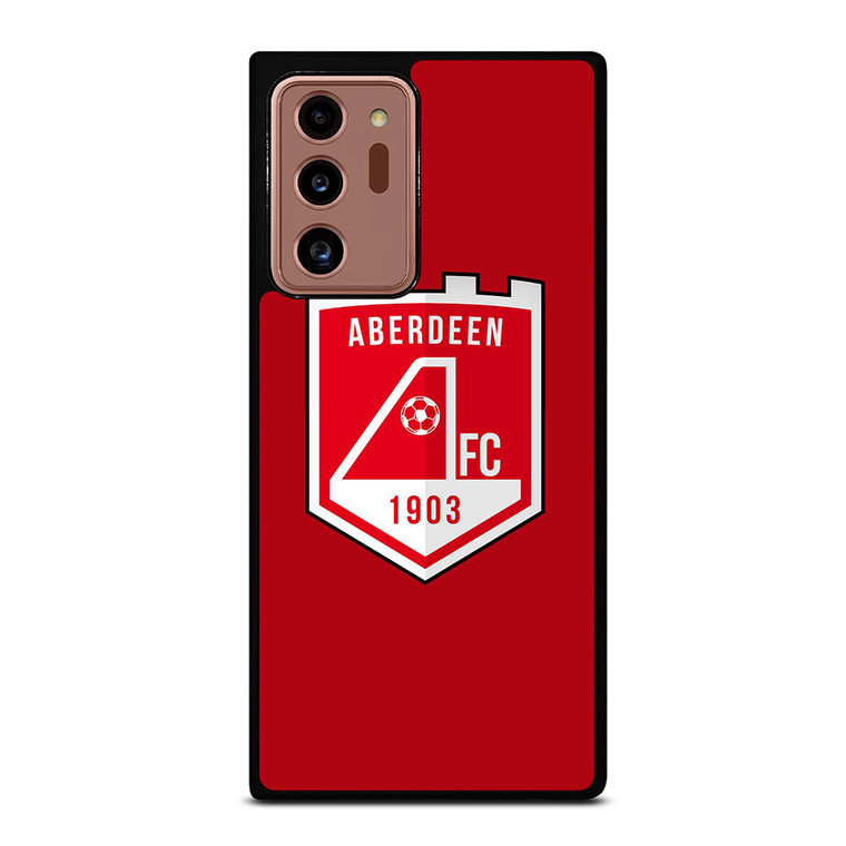 ABERDEEN FC FOOTBALL CLUB LOGO SCOTLAND Samsung Galaxy Note 20 Ultra Case Cover