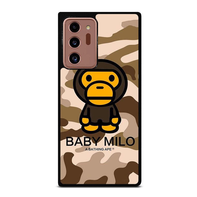 BABY MILO CAMO BAPE BATHING APE Samsung Galaxy Note 20 Ultra Case Cover