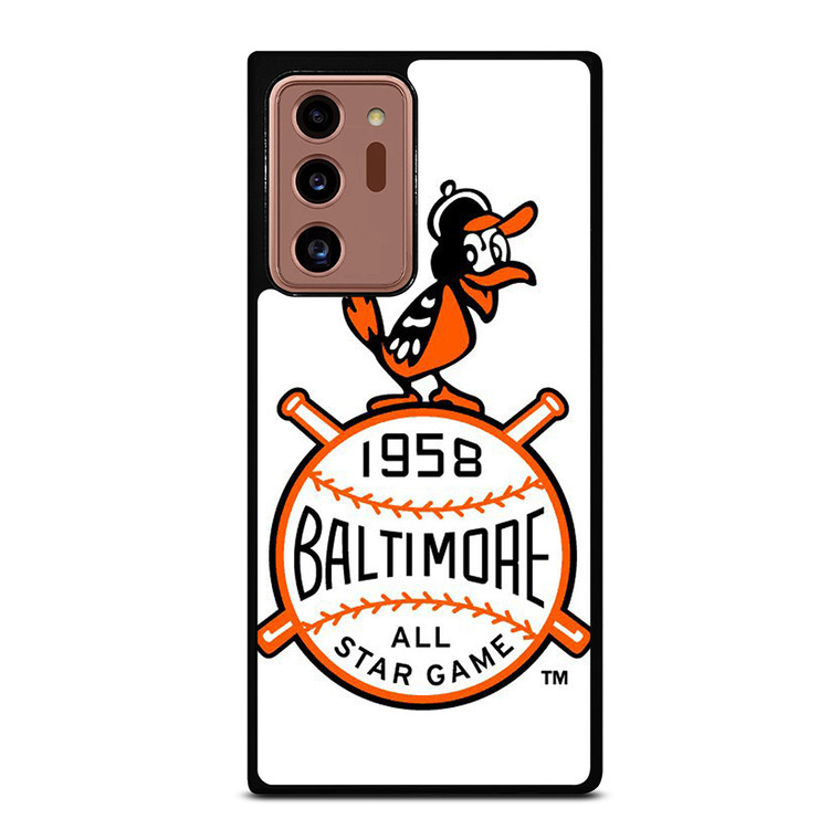 BALTIMORE ORIOLES LOGO BASEBALL TEAM 1958 Samsung Galaxy Note 20 Ultra Case Cover