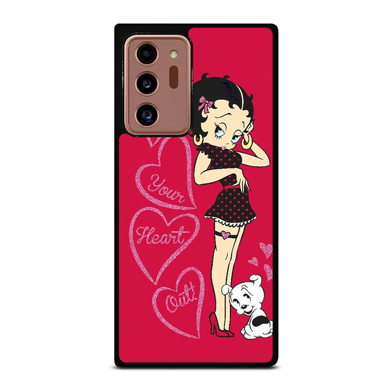 BETTY BOOP EAT YOUR HEART Samsung Galaxy Note 20 Ultra Case Cover