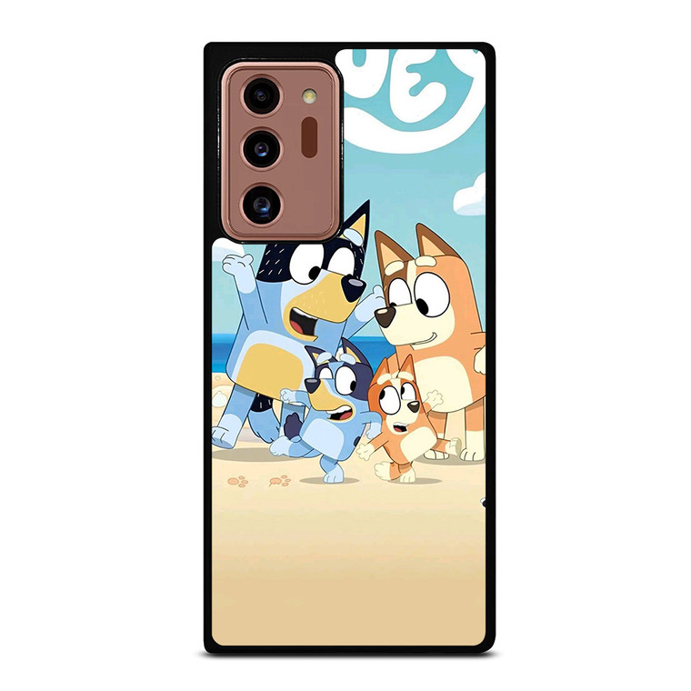 BLUEY HEELERS FAMILY CARTOON Samsung Galaxy Note 20 Ultra Case Cover