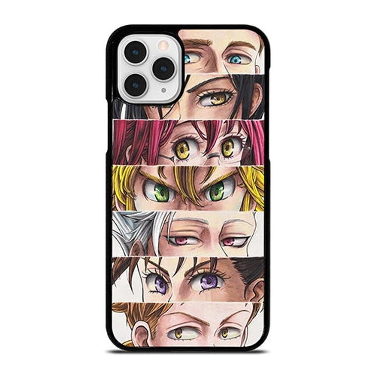 7 SEVEN DEADLY SINS ANIME EYE CHARACTER iPhone 11 Pro Case Cover