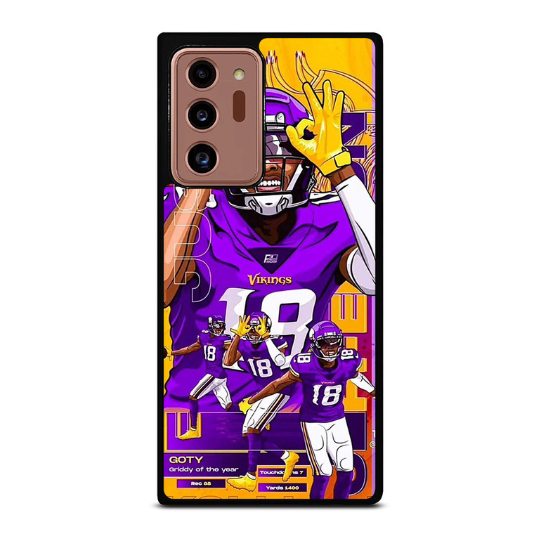 JUSTIN JEFFERSON MINNESOTA VIKINGS NFL Samsung Galaxy Note 20 Ultra Case Cover