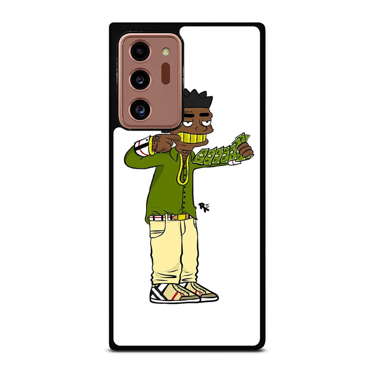 KODAK BLACK ART RAPPER MONEY Samsung Galaxy Note 20 Ultra Case Cover
