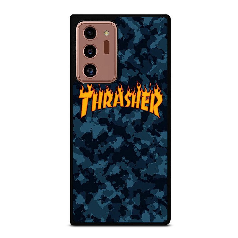 THRASHER SKATEBOARD CAMO BLUE Samsung Galaxy Note 20 Ultra Case Cover