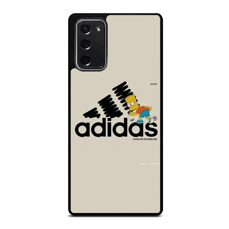 ADIDAS LOGO BART SIMPSONS Samsung Galaxy Note 20 Case Cover
