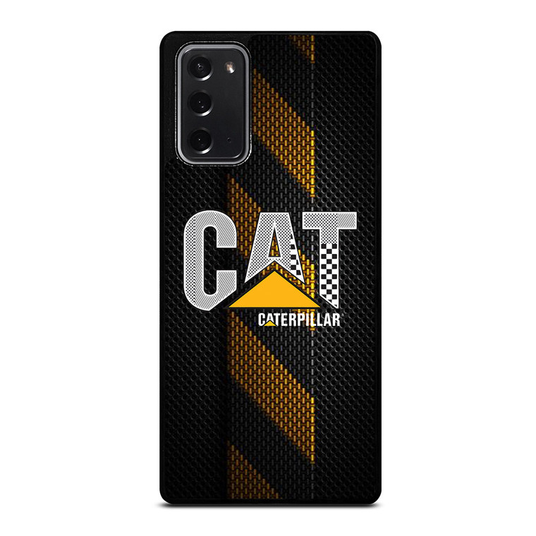 CATERPILLAR TRACTOR LOGO YELLOW METAL TRIPE Samsung Galaxy Note 20 Case Cover