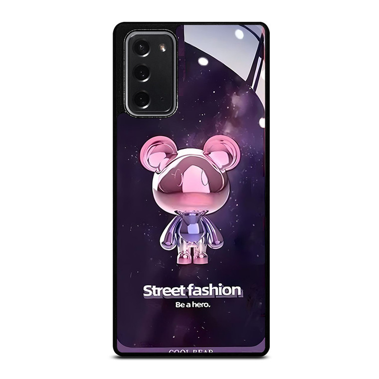 COOL BEAR STREET FASHION BE A HERO Samsung Galaxy Note 20 Case Cover