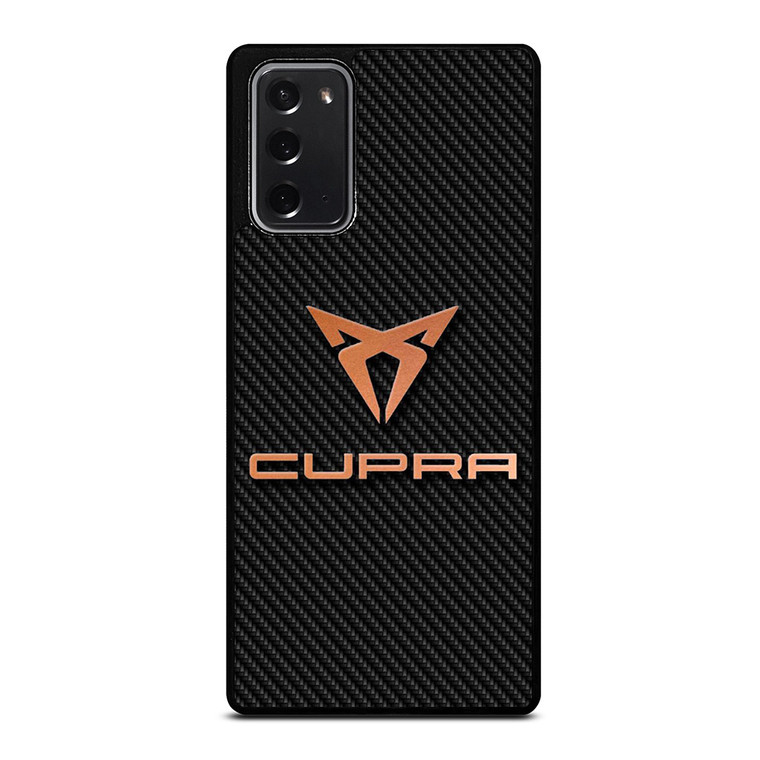 CUPRA CAR LOGO CARBON Samsung Galaxy Note 20 Case Cover