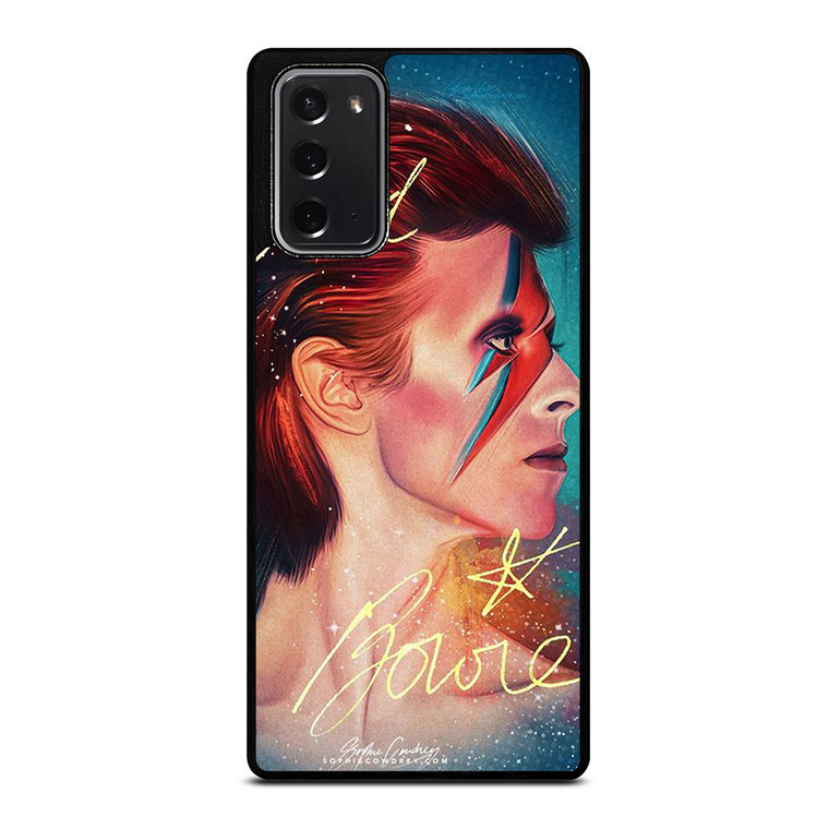 DAVID BOWIE SIGNATURE Samsung Galaxy Note 20 Case Cover