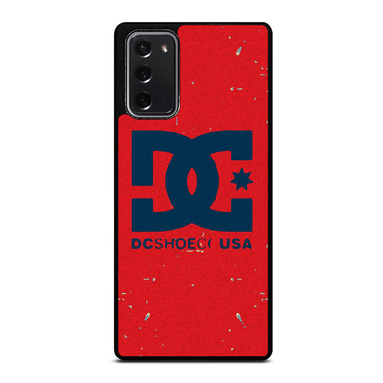 DC SHOE USA LOGO RED Samsung Galaxy Note 20 Case Cover