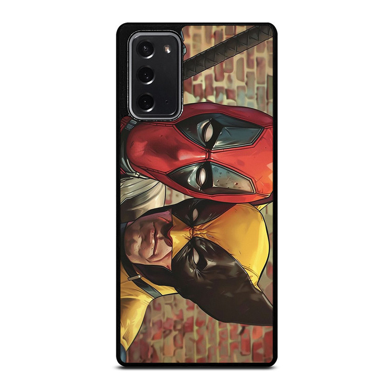 DEADPOOL X WOLVERINE MARVEL COMICS Samsung Galaxy Note 20 Case Cover