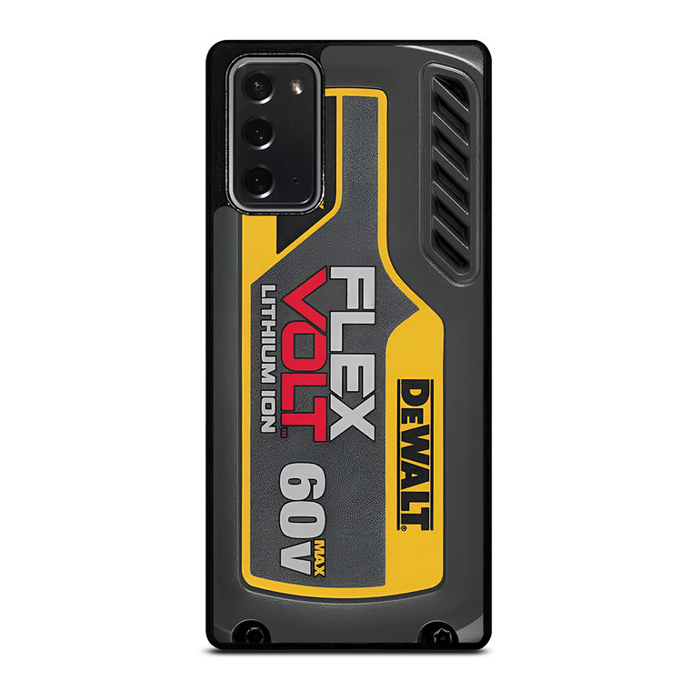 DEWALT TOOL FLEXVOLT BATTERY Samsung Galaxy Note 20 Case Cover