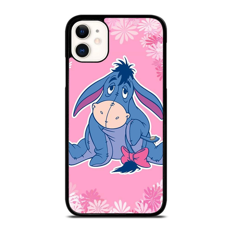 EEYORE DONKEY  PINK iPhone 11 Case Cover