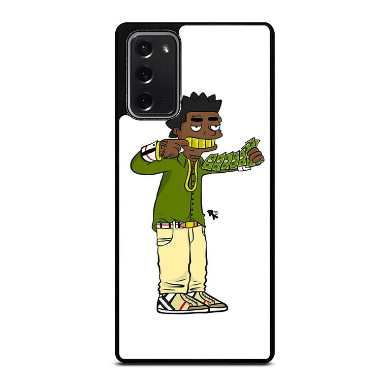 KODAK BLACK ART RAPPER MONEY Samsung Galaxy Note 20 Case Cover