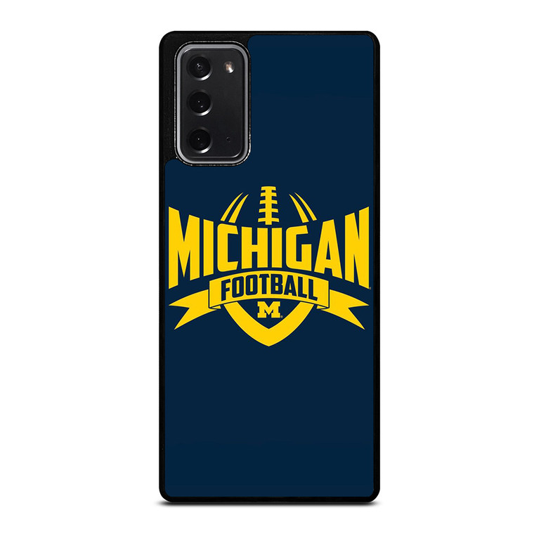 MICHIGAN WOLVERINES LOGO UNIVERSITY FOOTBALL ICON Samsung Galaxy Note 20 Case Cover