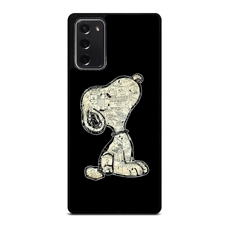 SNOOPY DOG THE PEANUTS CARTOON Samsung Galaxy Note 20 Case Cover