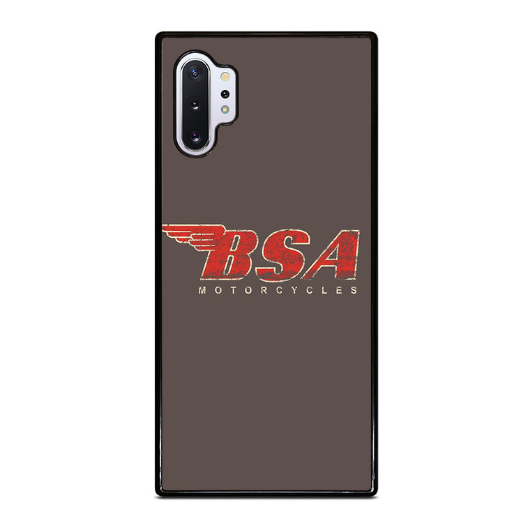 BSA MOTORCYCLE LOGO BRITISH ICON Samsung Galaxy Note 10 Plus Case Cover