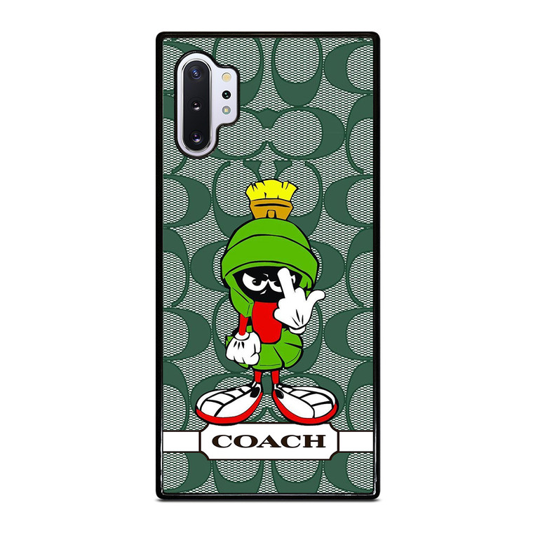 COACH NEW YORK LOGO MARVIN THE MARTIAN Samsung Galaxy Note 10 Plus Case Cover