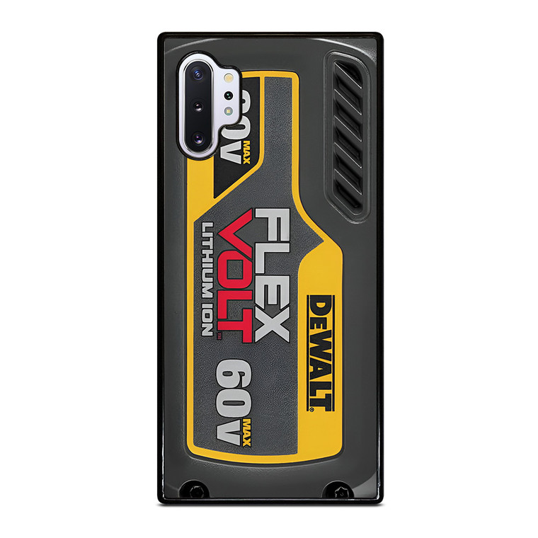 DEWALT TOOL FLEXVOLT BATTERY Samsung Galaxy Note 10 Plus Case Cover