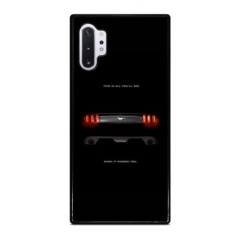 FORD MUSTANG CAR BACKLIGHT Samsung Galaxy Note 10 Plus Case Cover