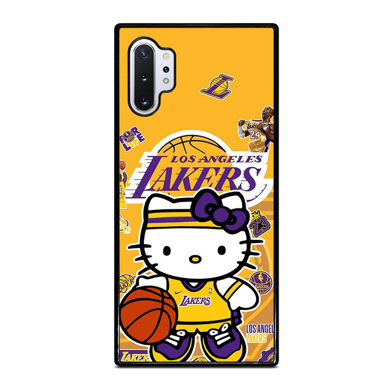 HELLO KITTY LA LAKERS KOBE BRYANT Samsung Galaxy Note 10 Plus Case Cover