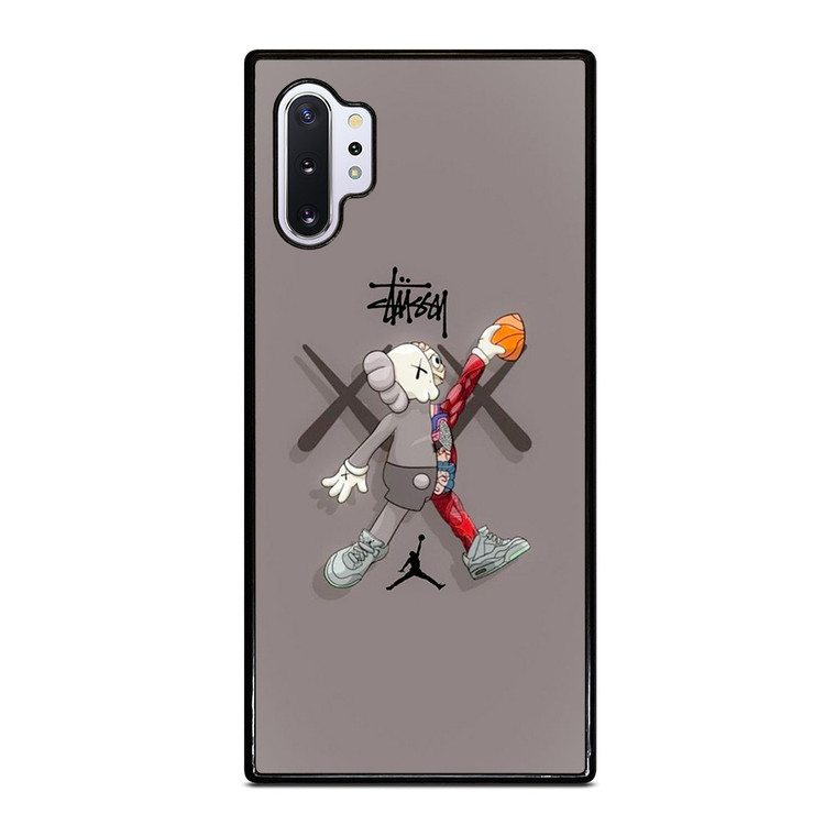 KAWS AIR JORDAN STUSSY Samsung Galaxy Note 10 Plus Case Cover KAWS AIR JORDAN STUSSY Samsung Galaxy Note 10 Plus Case Cover