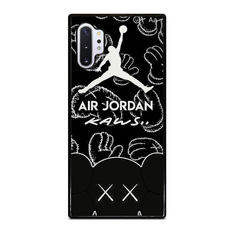 KAWS X AIR JORDAN LOGO Samsung Galaxy Note 10 Plus Case Cover