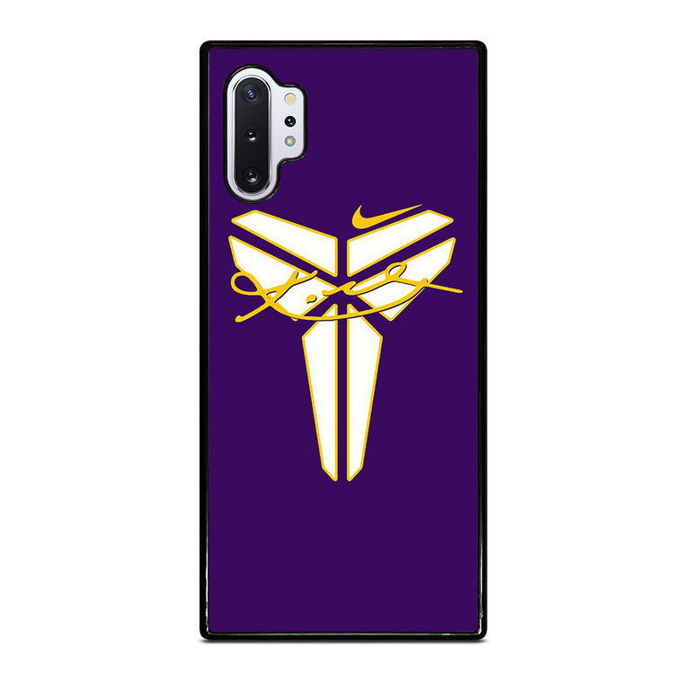 KOBE BRYANT BLACK MAMBA SIGNATURE NIKE Samsung Galaxy Note 10 Plus Case Cover