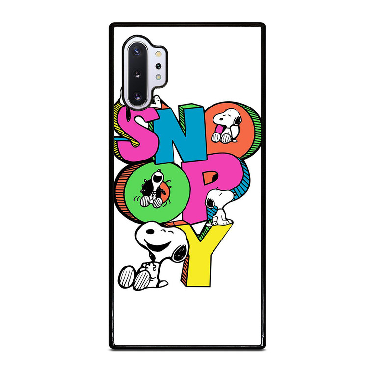 SNOOPY THE PEANUTS CARTOON Samsung Galaxy Note 10 Plus Case Cover