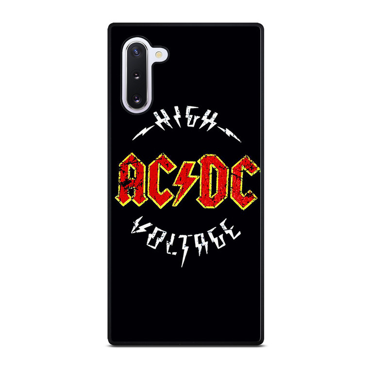 ACDC AC DC BAND HIGH VOLTAGE Samsung Galaxy Note 10 Case Cover