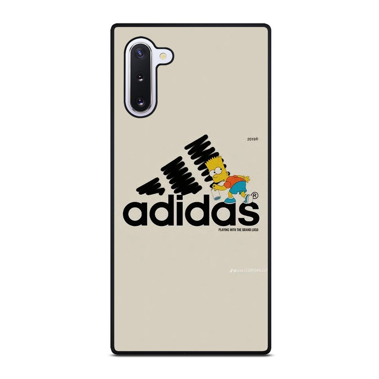 ADIDAS LOGO BART SIMPSONS Samsung Galaxy Note 10 Case Cover