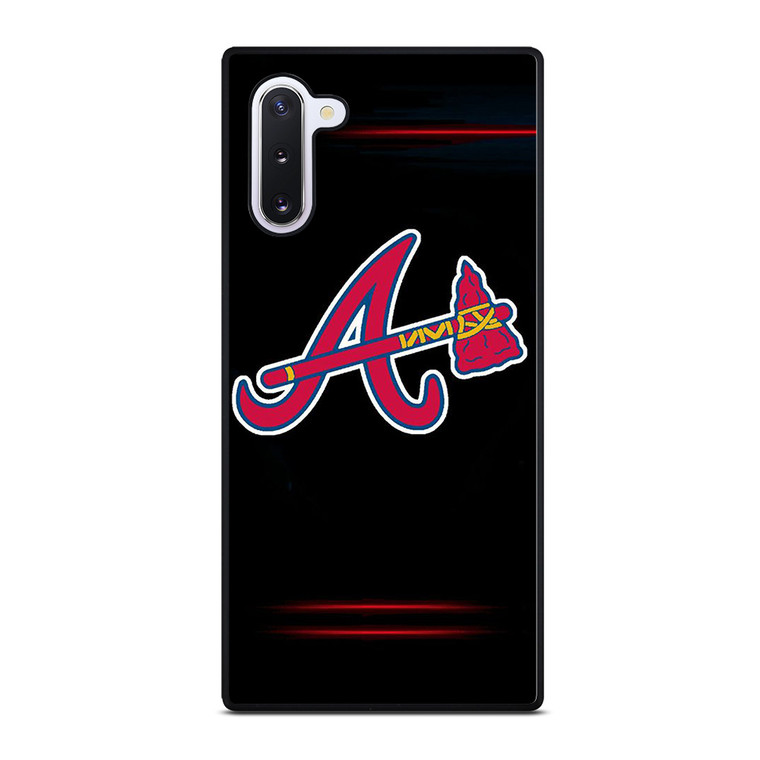 ATLANTA BRAVES ICON BASEBALL TEAM Samsung Galaxy Note 10 Case Cover