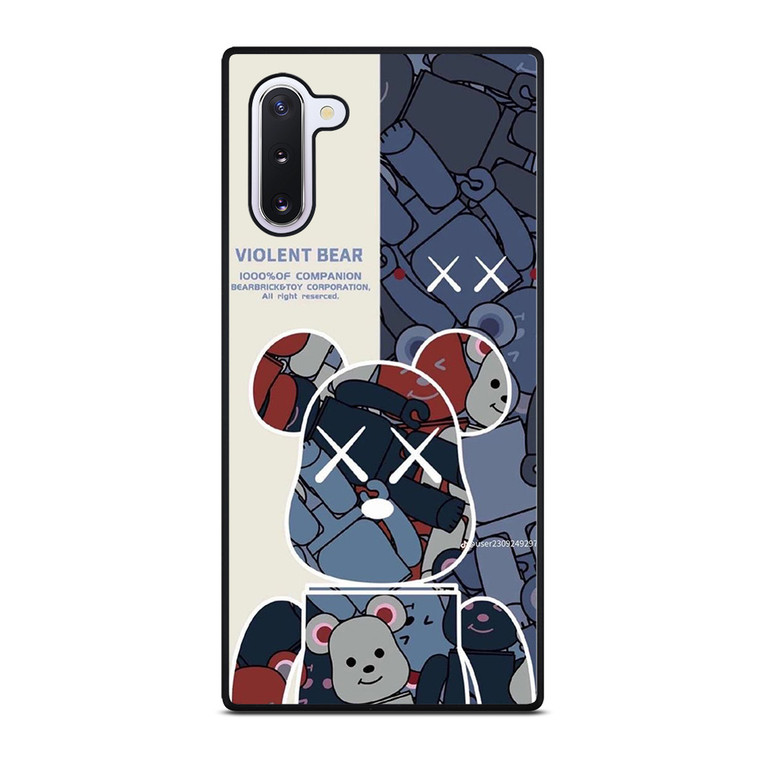 BEAR BRICK VIOLENT BEAR KAWS Samsung Galaxy Note 10 Case Cover