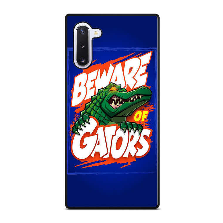 BEWARE OF FLORIDA GATORS FOOTBALL TEAM MASCOT Samsung Galaxy Note 10 Case Cover