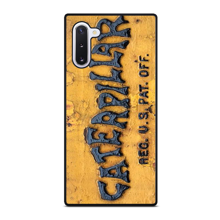 CATERPILLAR TRACTOR LOGO RUSTY EMBLEM Samsung Galaxy Note 10 Case Cover
