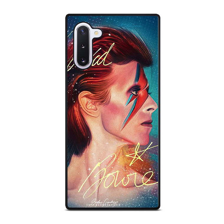 DAVID BOWIE SIGNATURE Samsung Galaxy Note 10 Case Cover