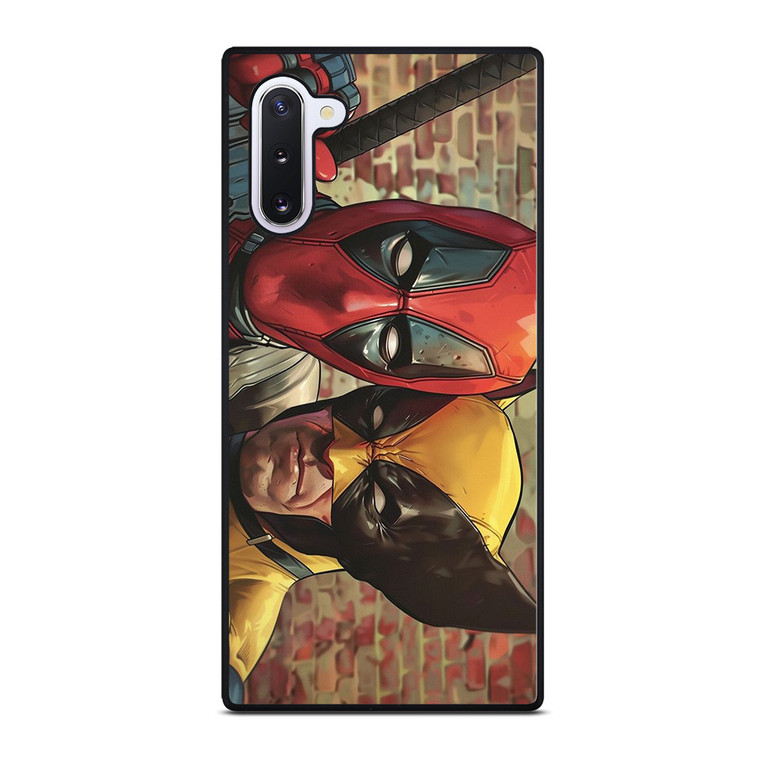 DEADPOOL X WOLVERINE MARVEL COMICS Samsung Galaxy Note 10 Case Cover