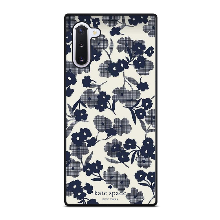 KATE SPADE NEW YORK BLUE FLORAL Samsung Galaxy Note 10 Case Cover